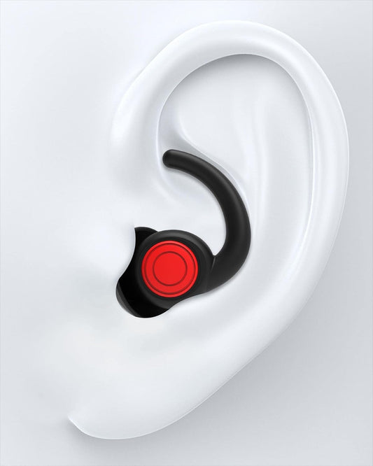 Silicone Tappi Orecchie per Dormire, 2 Paia Tappi per Le Orecchie Antirumore Lavabili Riutilizzabili per Sonno Leggero Riduci I Rumori, per Lavoro, Feste, Studio, Discoteca, Concerti
