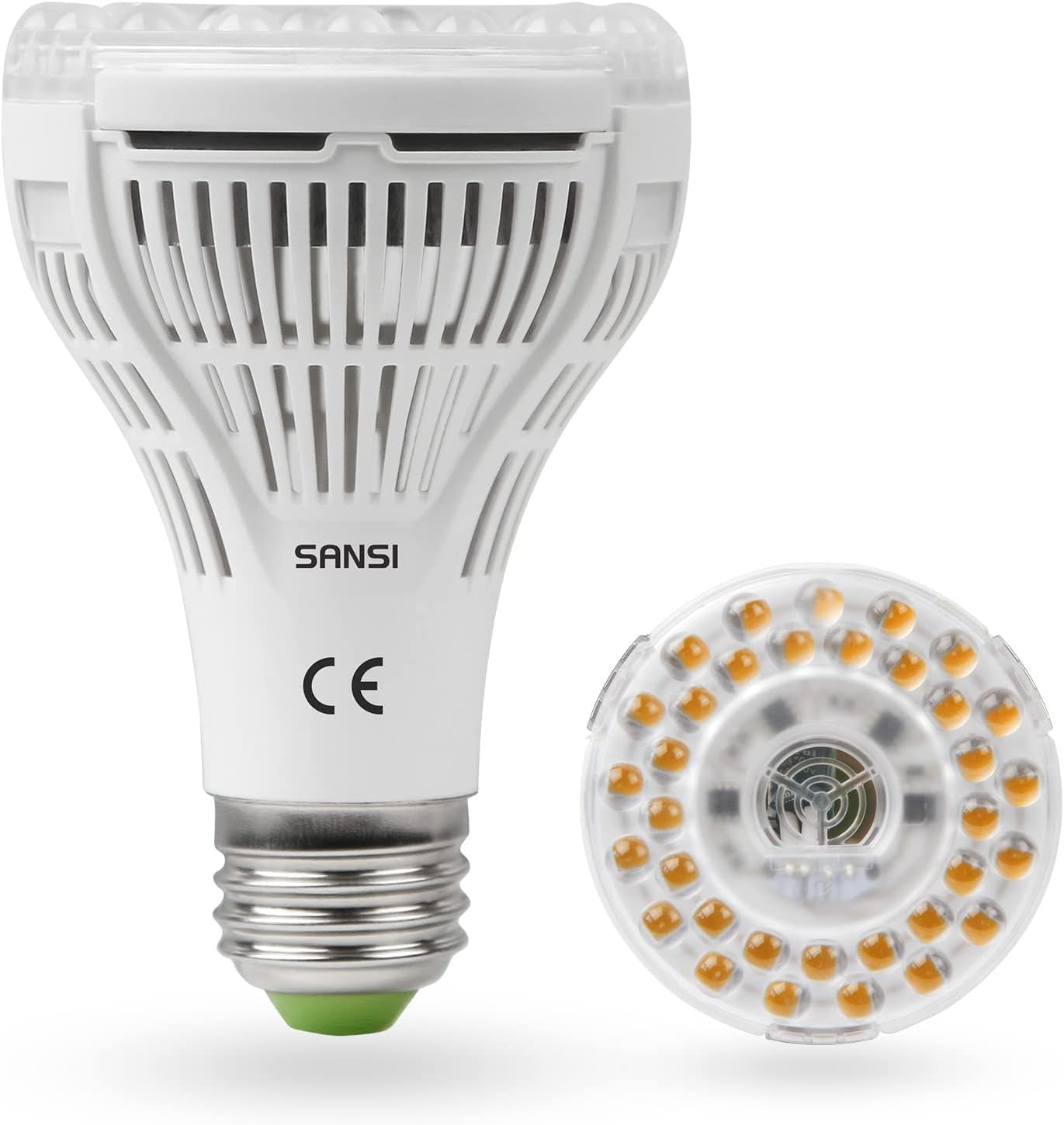 15W E27 LED Lampadina per Piante Da Interno, 200W Equivalente a Spettro Completo Coltiva La Luce, Piantina Di Piante Grasse Giardinaggio Coltiva L'Illuminazione