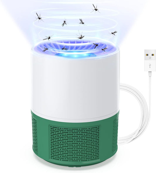 Insetticida Elettrica, USB Elettrica, Trappola per Mosche, Zanzare, Lampada per Zanzare, Lampada Con Luce, per Interni Ed Esterni