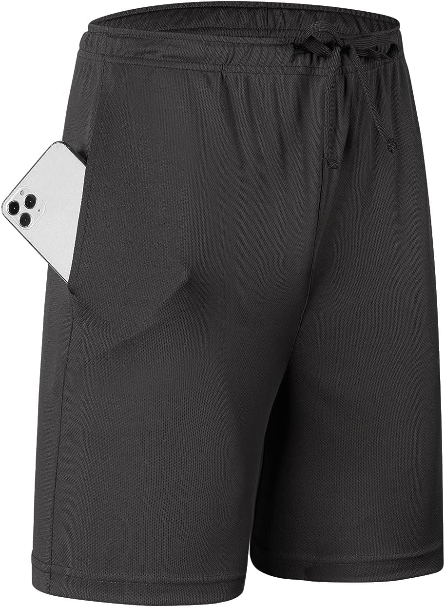 Pantaloncini Running Uomo Leggero Sportivi Shorts Asciugatura Veloce Palestra Corsa Calzoncini Con Tasca