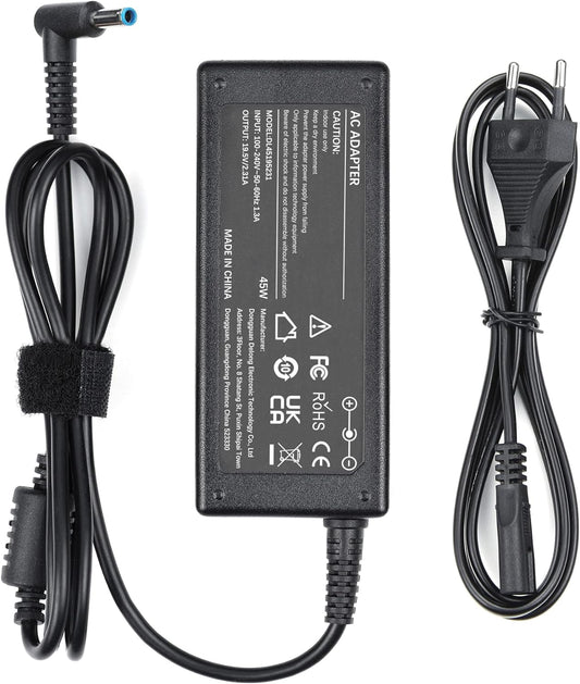 Caricatore, Alimentatore Computer Portatile, 45W 19.5V 2.31A per HP Stream, Pavilion, Elitebook 830 840 850, Probook 430 440 450, 240 250 PC Adattatore Notebook Caricabatterie 4.5*3Mm