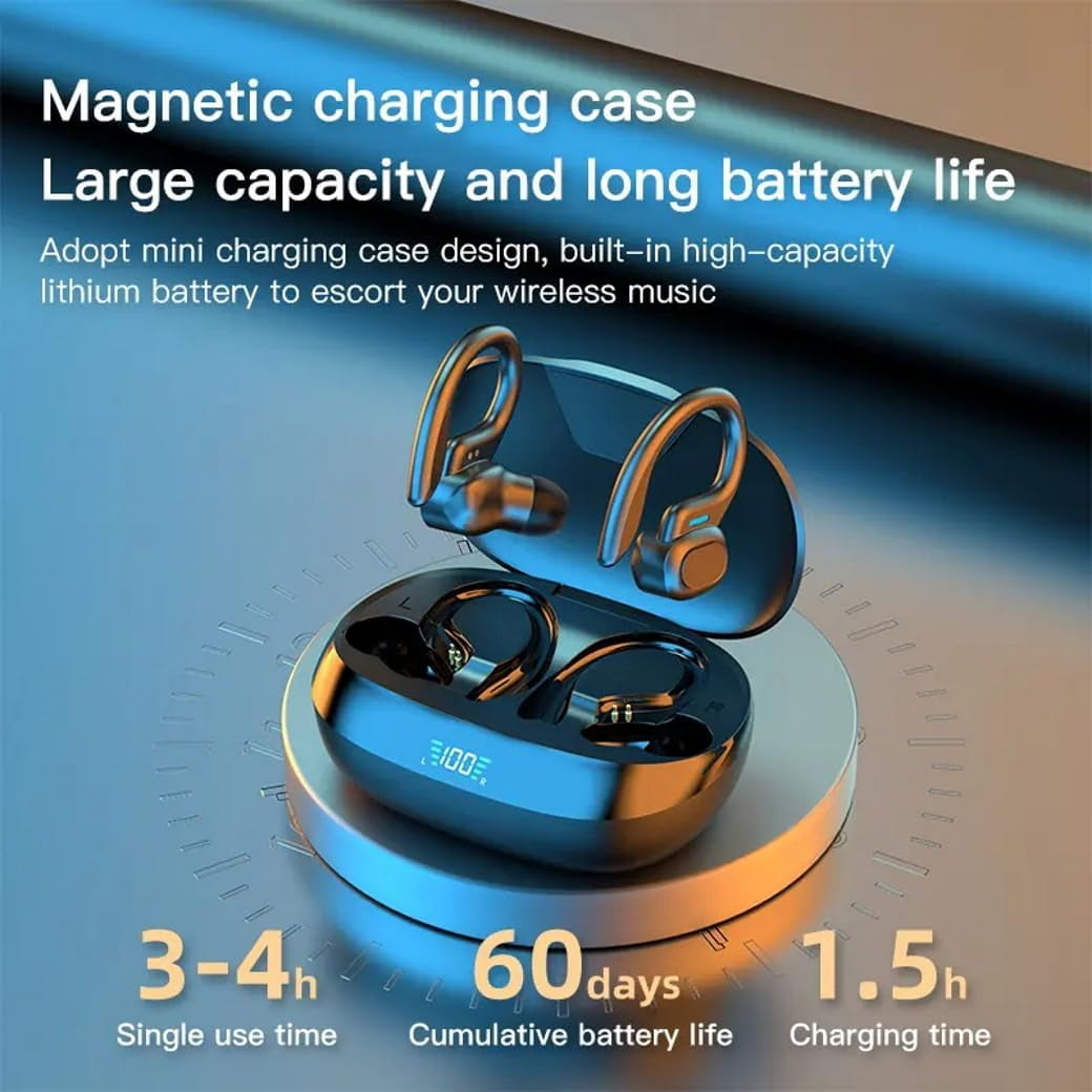 Cuffie Wireless Bluetooth 5.3 AI010 (SP16). Anno 2023. Assistente Vocale. Impermeabili per Doccia O Sport. Blocco Rumore Esterno. Microfono per Telefono. Stereo Hifi