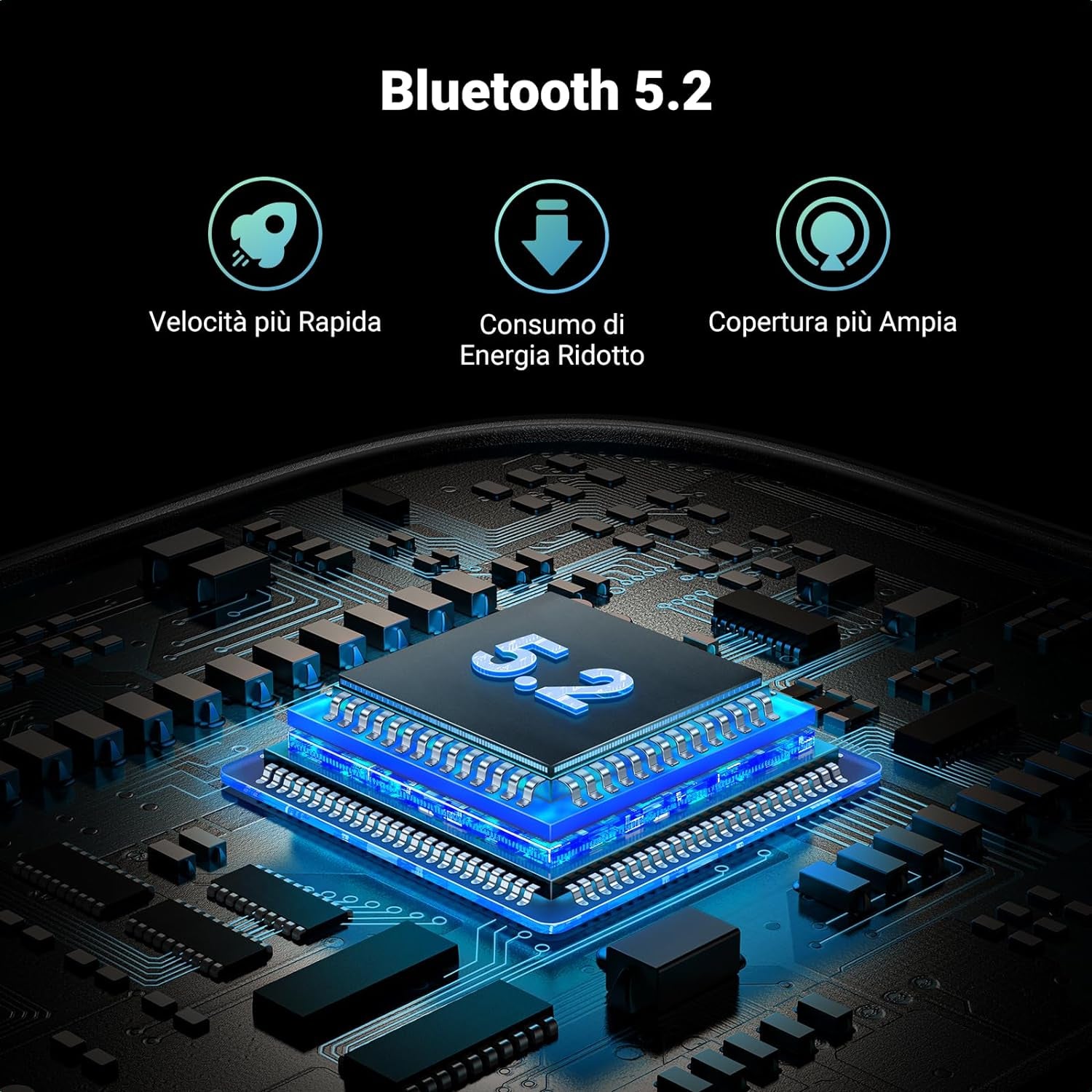Adattatore Bluetooth 5.2 Trasmettitore E Ricevitore 2 in 1 Audio Bluetooth Con Microfono Integrato Trasmettitore Ricevitore Jack Bluetooth per Auto Altoparlanti TV Cuffie