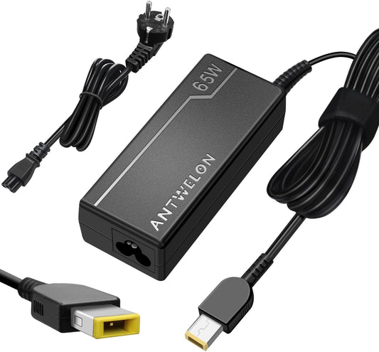 65W Caricatore Alimentatore Portatile 20V 3,25A per Lenovo Thinkpad T470 T470S T460 E531 E440 E450 E560 E570 L440 X270 X250 Ideapad 300 500 Yoga 13 11S X1 Carbon 2015/2016  Carica Batteria
