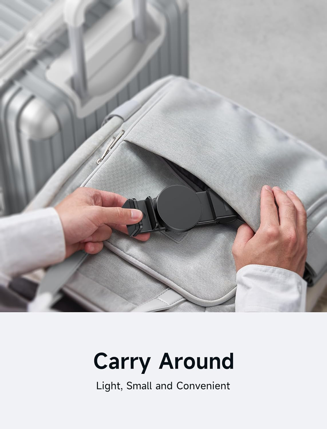 Compatibile Con Magsafe Porta Cellulare per Aereo, Accessori Magnetici Da Viaggio per Aereo, Porta Cellulare per Aereo, Elementi Essenziali Da Viaggio per Volare per Iphone 15 14 13