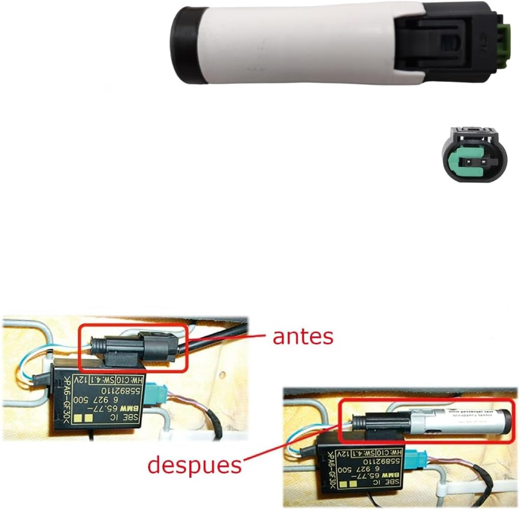 Emulatore Sensore Di Occupazione Sedile Passeggero Simulatore Bypass SRS Soluzione Guasto Luce Rossa Tappetino per E36 E46 E34 E39 E60 E63 E64 E38 E65