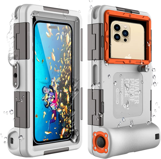 Custodia Impermeabile Smartphone IPX8 Porta Cellulare 15M Subacqueo Compatible per Iphone 15 15 Pro 14 13 12 15 Pro Max Samsung S23 S22 Xiaomi 13 12 Redmi Note 12 11 Pro