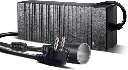 Adattatore Di Alimentazione Da 180 W/15 A, Convertitore Di Tensione Da 2,65 M, 230 V a 12 V, 220 V, Adattatore Con Presa Accendisigari per Frigorifero, Aspirapolvere per Auto, Frigorifero,