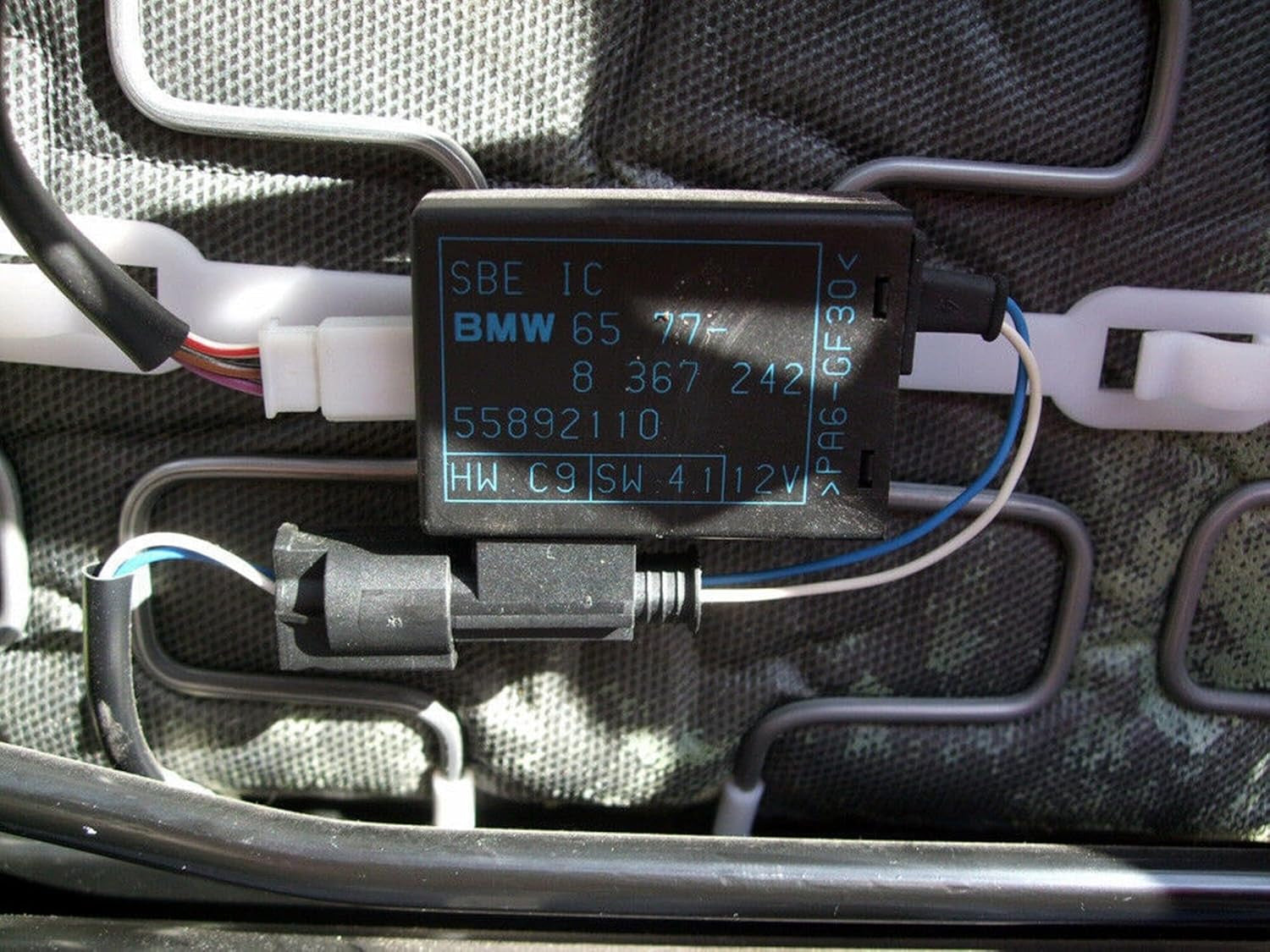 Emulatore Sensore Di Occupazione Sedile Passeggero Simulatore Bypass SRS Soluzione Guasto Luce Rossa Tappetino per E36 E46 E34 E39 E60 E63 E64 E38 E65