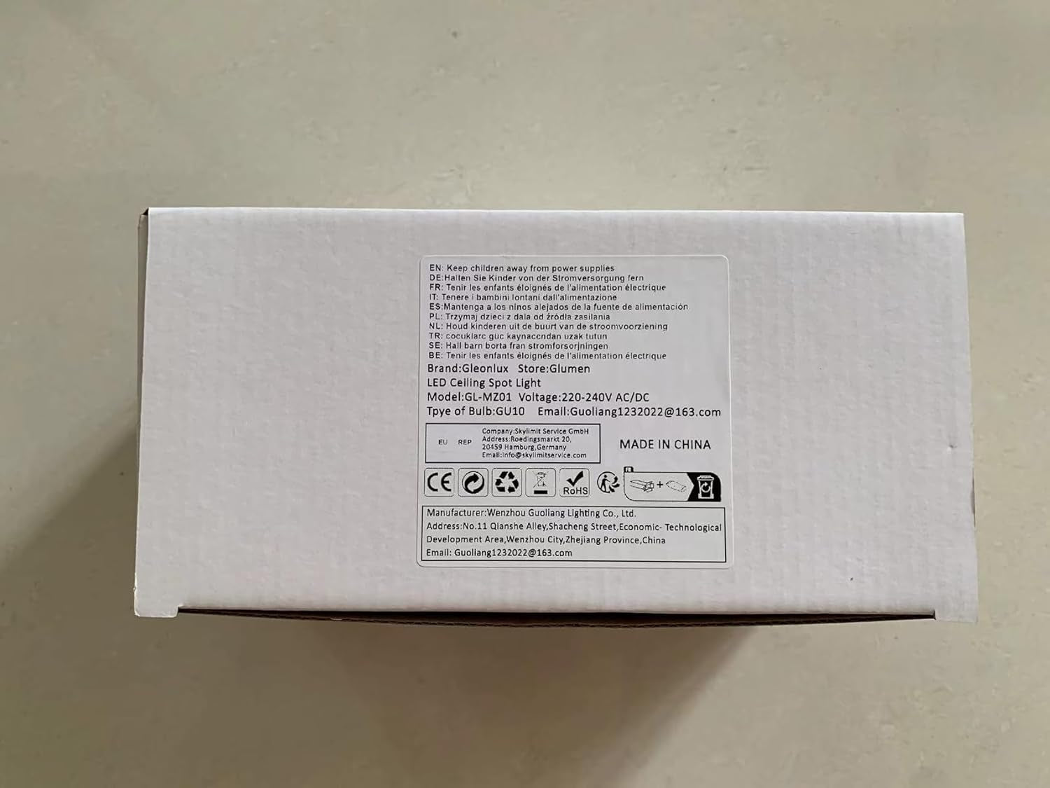 Faretto Da Soffitto Orientabile 4 Pcs,Led Faretti Da Soffitto 230V, Alluminio Lampada Da Soffitto Downlight,Rotondo Faretto Interni,Bianco Plafoniera Led Soffitto Moderna,Con Attacco GU10