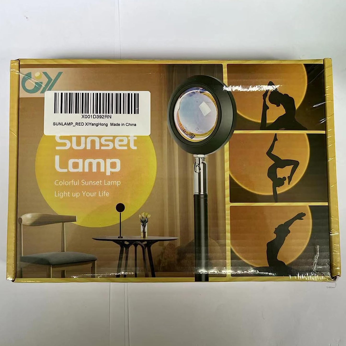 Sunset Lamp, Lampada Proiettore Luci Di 360 Gradi, 5W Luce Del Tramonto, USB Luci LED Camera Da Letto, Lampada Tramonto, Sunset Light, Proiettore Luce Rotazione, Room Decorazioni Camera Da Letto