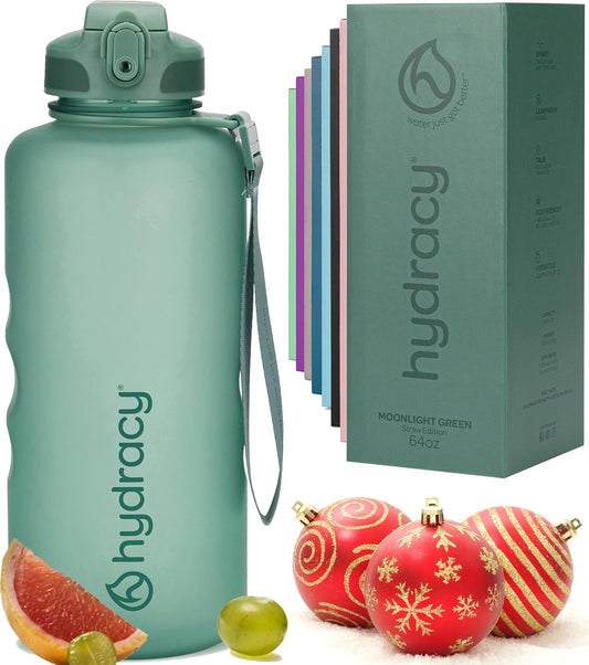 Borraccia Motivazionale Con Indicatore Di Orari - Borraccia Palestra Senza BPA - a Prova Di Perdite E anti Condensa - Borraccia Colino per Infusione Di Frutta