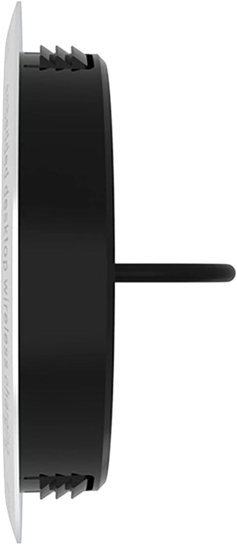 Caricatore Wireless Da Tavolo Incorporato, QI Standard Wireless Fast Charging Station 5W 7.5W 10W 15W Invisibile Wireless Charger Compatibile Con I-Phone 12, 11, XS Ecc