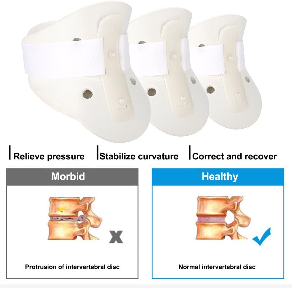 Neck Brace Collar Support Collo Regolabile Brace Di Fissaggio Spine Care Correzione Unità Fornire Sollievo per Dolori Al Collo E Parte Superiore Della Schiena(S)