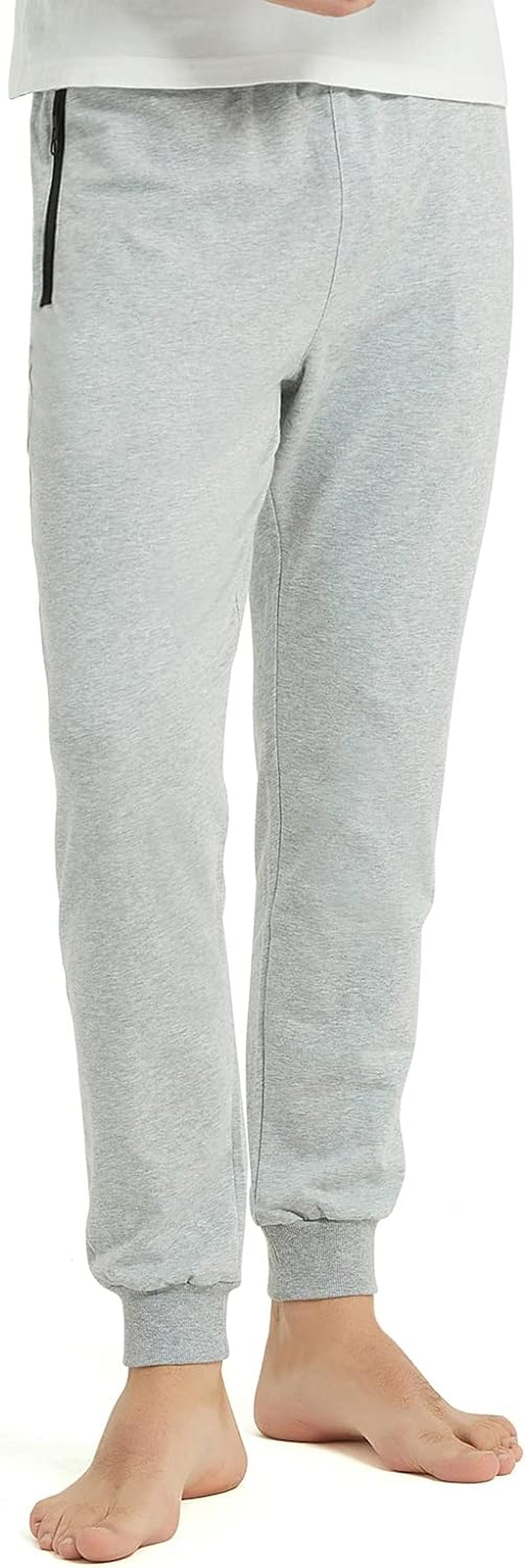 Pantaloni Sportivi Da Uomo Pantaloni Da Jogging Cotone Fitness Pantaloni Di Tuta Da Tasca Con Cerniera