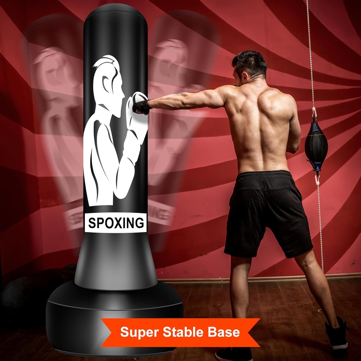 Sacco Da Boxe in Piedi per Adulti 70"