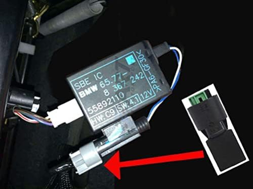 Emulatore Sensore Di Occupazione Sedile Passeggero Simulatore Bypass SRS Soluzione Guasto Luce Rossa Tappetino per E36 E46 E34 E39 E60 E63 E64 E38 E65