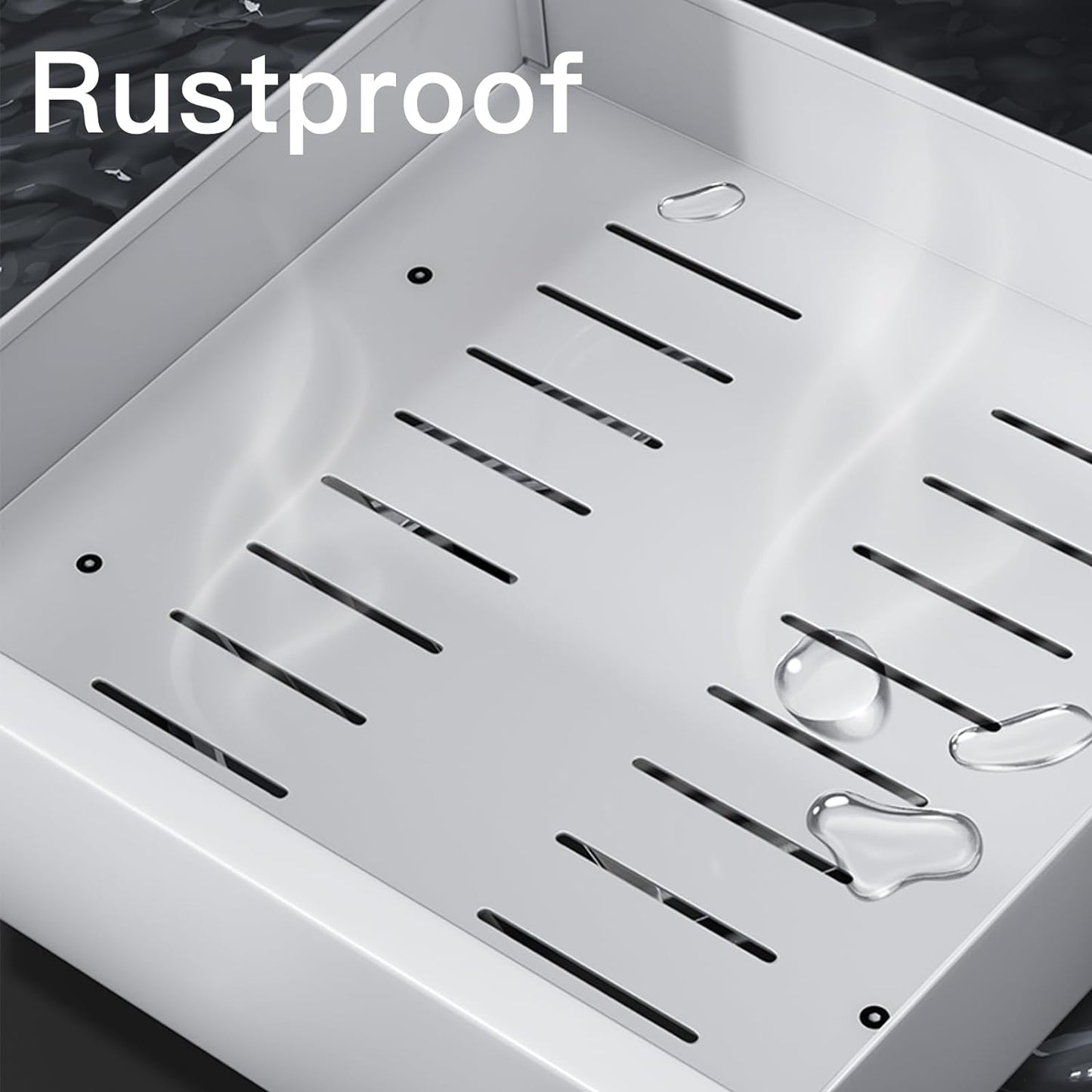 Cassetto Telescopico, Ripiani per Cassetti Estraibili per Armadio Da Cucina, Cassetto Scorrevole Estensibile Estraibile, Senza Bisogno Di Trapano E Chiodi (Bianco, 30 CM L X 43 CM P X 9 CM A)