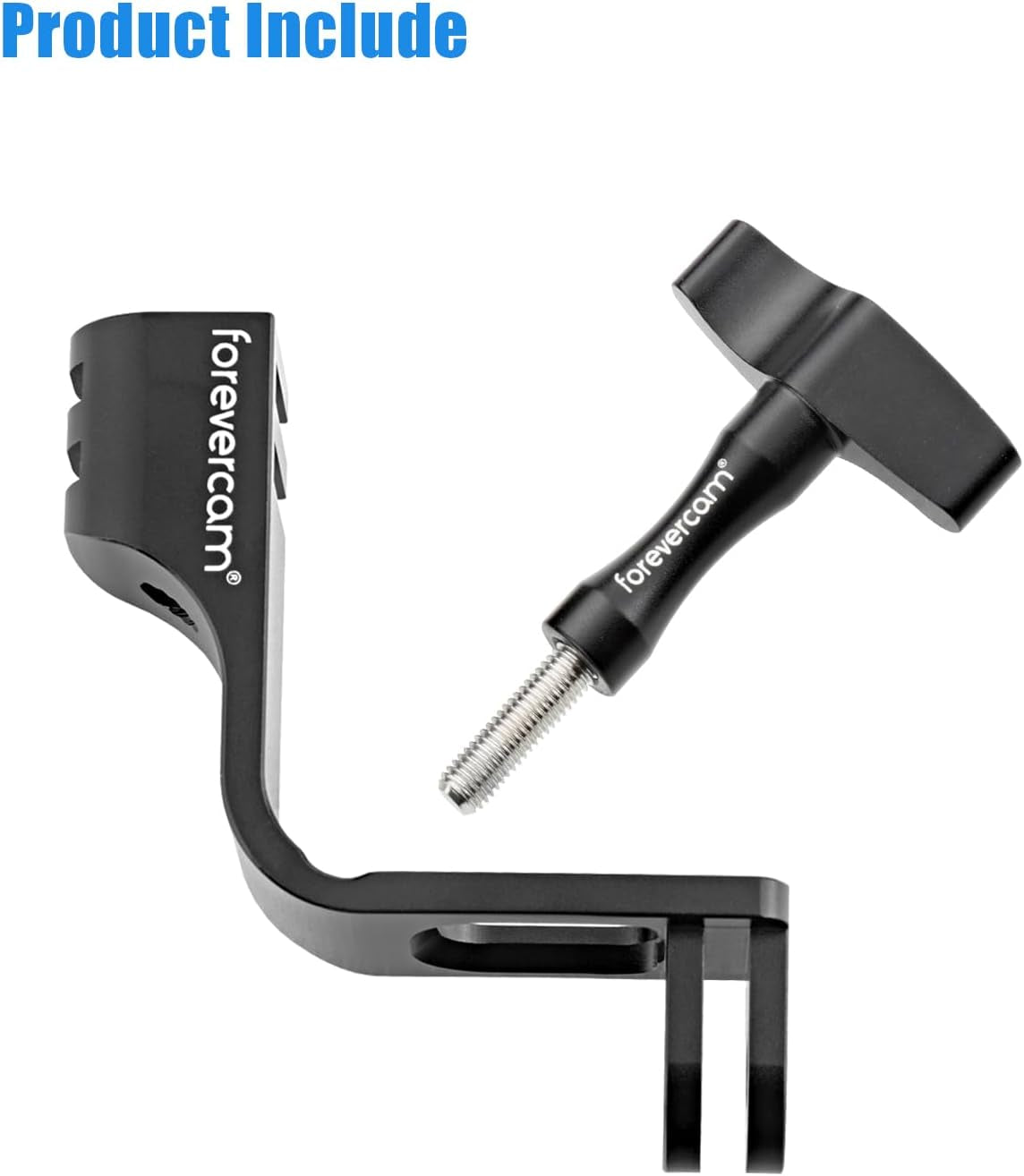 Alluminio 90 ° L Forma Verticale Mount Adapter Compatibile per Gopro Hero 9/10/11/12 Montaggio Gomito