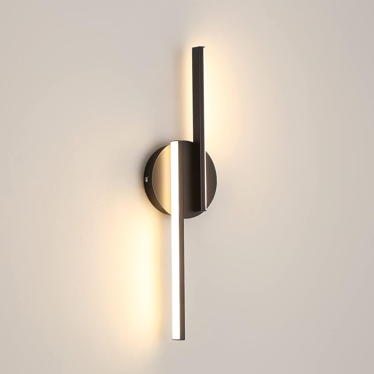 Applique Da Parete Interno, 16W Lampada LED Moderno, 1800LM per Soggiorno Camera Da Letto Corridoio Scale Luce Notturn 3000K Bianca Calda