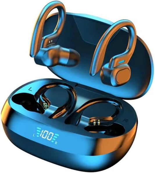 Cuffie Wireless Bluetooth 5.3 AI010 (SP16). Anno 2023. Assistente Vocale. Impermeabili per Doccia O Sport. Blocco Rumore Esterno. Microfono per Telefono. Stereo Hifi