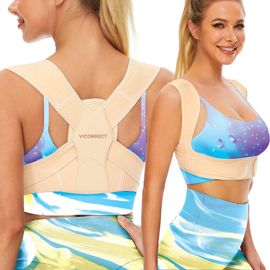 Correttore Posturale Spalle Schiena per Donne E Uomini, Fascia Posturale Spalle E Schiena Ajustable Raddrizzatore Della Parte Superiore Schiena Fornisce Sollievo Dal Dolore a Collo, Schiena Alta L/XL