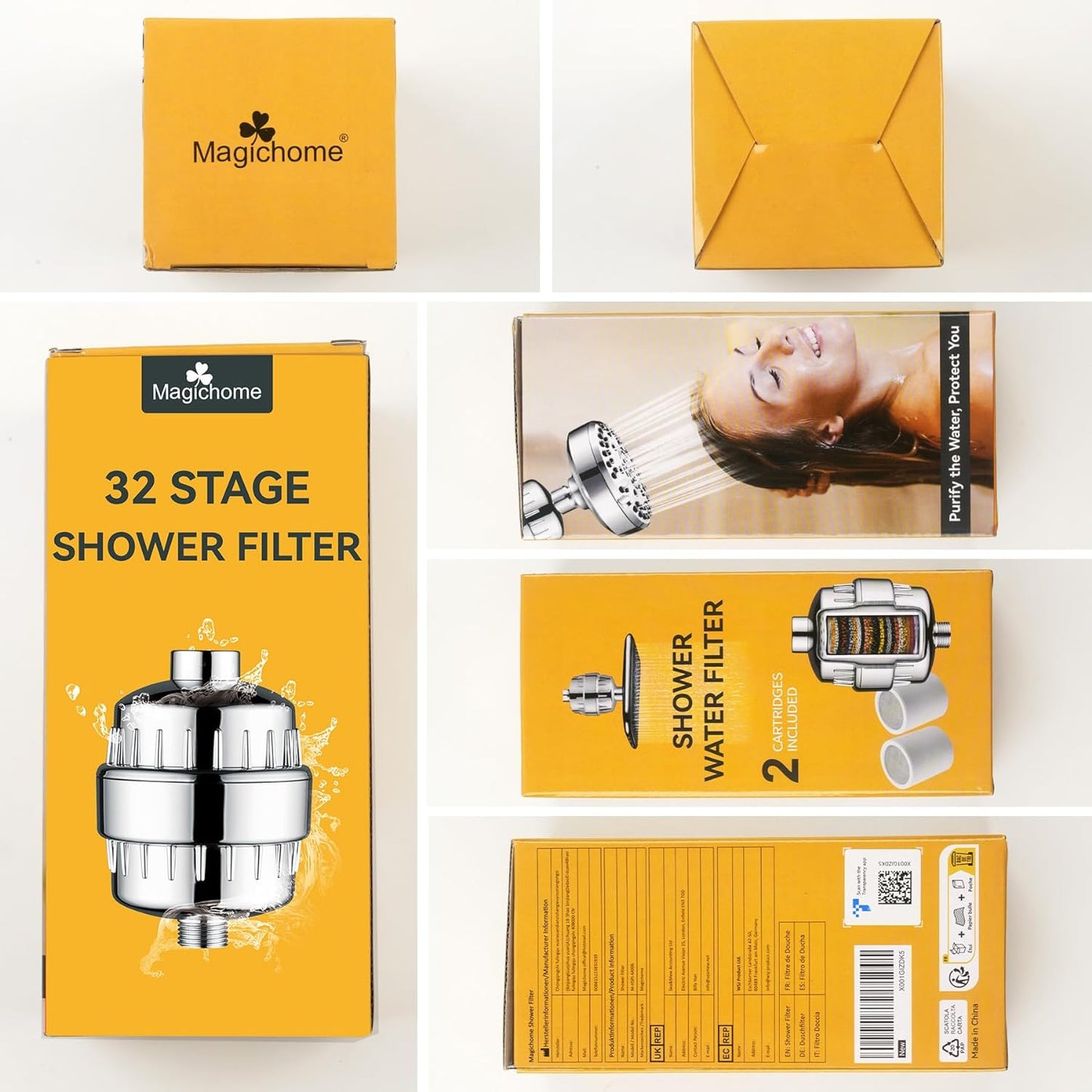 Upgraded Shower Head (Lblack)