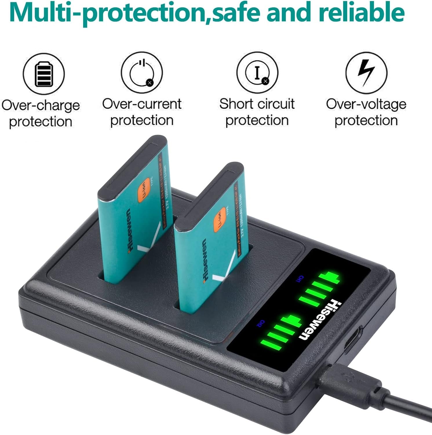 - Batteria Li-42B Li-40B 1200 Mah per Olympus Stylus 1040 1060 1070 7000 7010 7020 7030 7040 TG-310 TG-320 VR310 per Fujifilm NP-45 10.