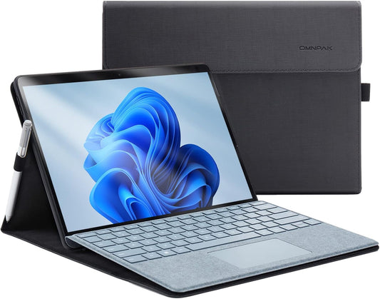 Custodia per Microsoft Surface Pro 8 (13 Pollici Surface Cover), Case Con Porta Penna, Compatibile Con Type Cover Keyboard