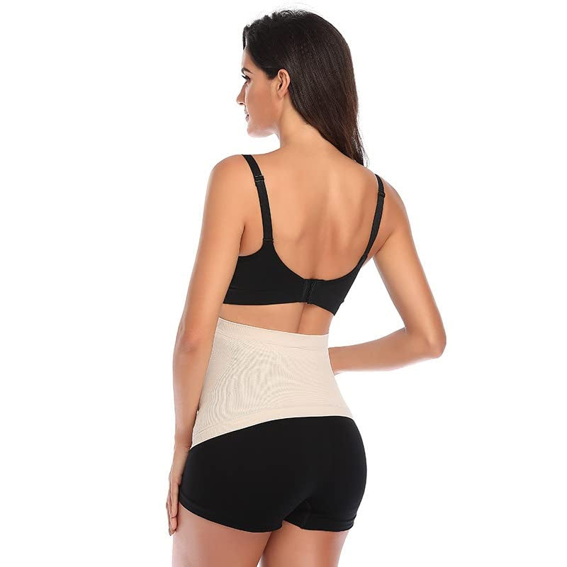 |Belly Love| Fascia Gravidanza Sostenitiva Premaman | Fascia Di Sostegno per Gravidanza, per Supporto E Copertura Della Pancia|Nero E Beige (XXL, Beige)