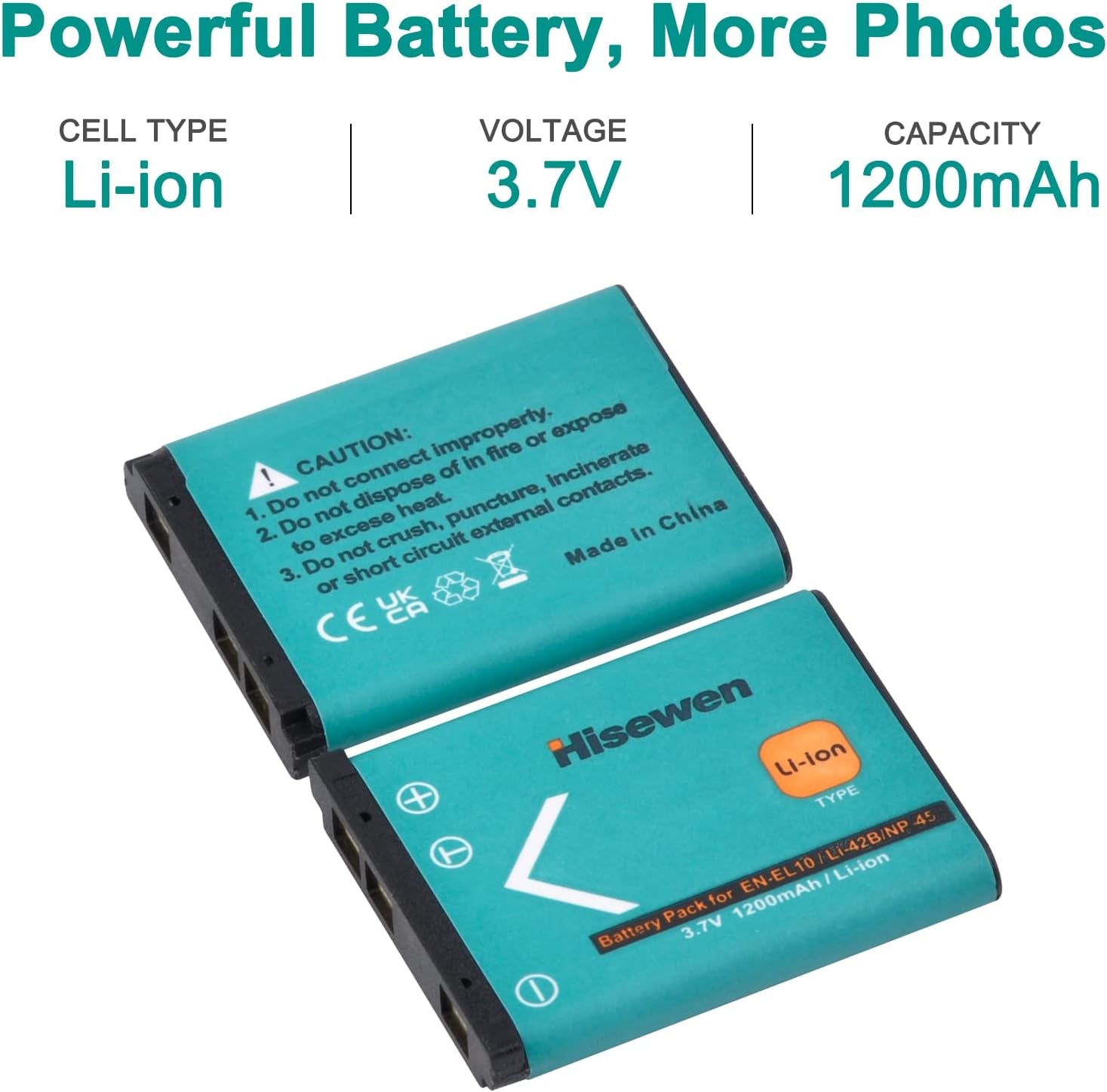 - Batteria Li-42B Li-40B 1200 Mah per Olympus Stylus 1040 1060 1070 7000 7010 7020 7030 7040 TG-310 TG-320 VR310 per Fujifilm NP-45 10.