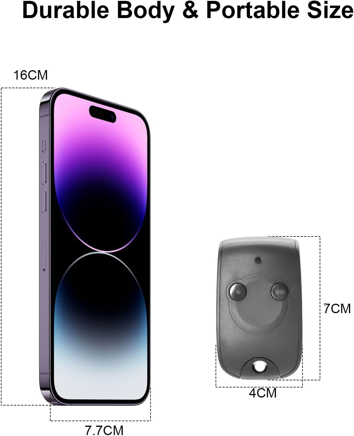 Telecomando per Porta Garage Compatibile Con 1841026 (Confezione Da 1)