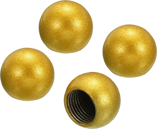 Confezione da 4 pomelli portalampada M10 diametro 15 mm Accessori con filettatura interna color oro