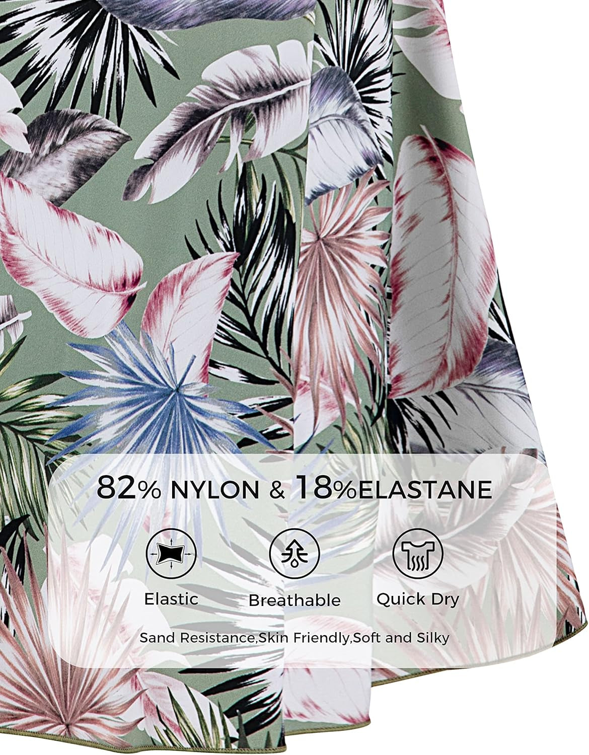 Costume Da Bagno plus Size a Vita Alta Costume Intero Con Gonna Estate Elegante Vestito Floreale Donna per Mare E Spiaggia 1 Pezzo