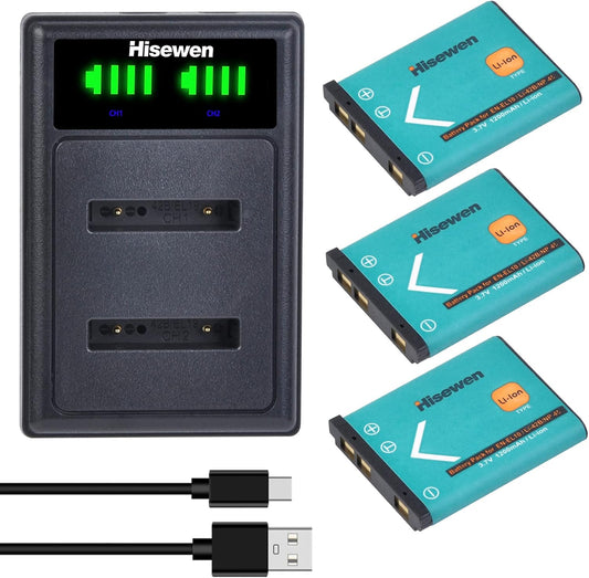 - Batteria Li-42B Li-40B 1200 Mah per Olympus Stylus 1040 1060 1070 7000 7010 7020 7030 7040 TG-310 TG-320 VR310 per Fujifilm NP-45 10.