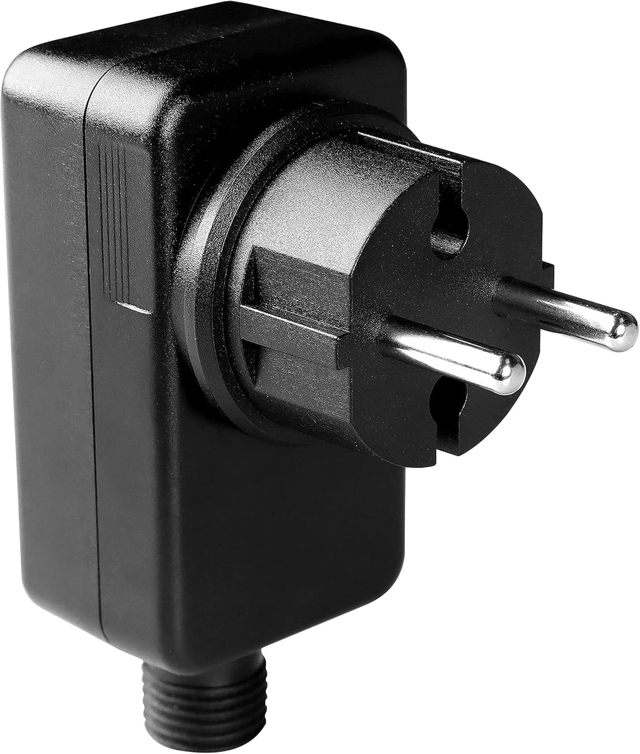 Adattatore LED per Illuminazione Da Giardino,Alimentatore LED IP44 per Faretti Da Giardino 12V DC E Cavo Impermeabile per Luci Esterne Da 2,5 M 1 Confezione