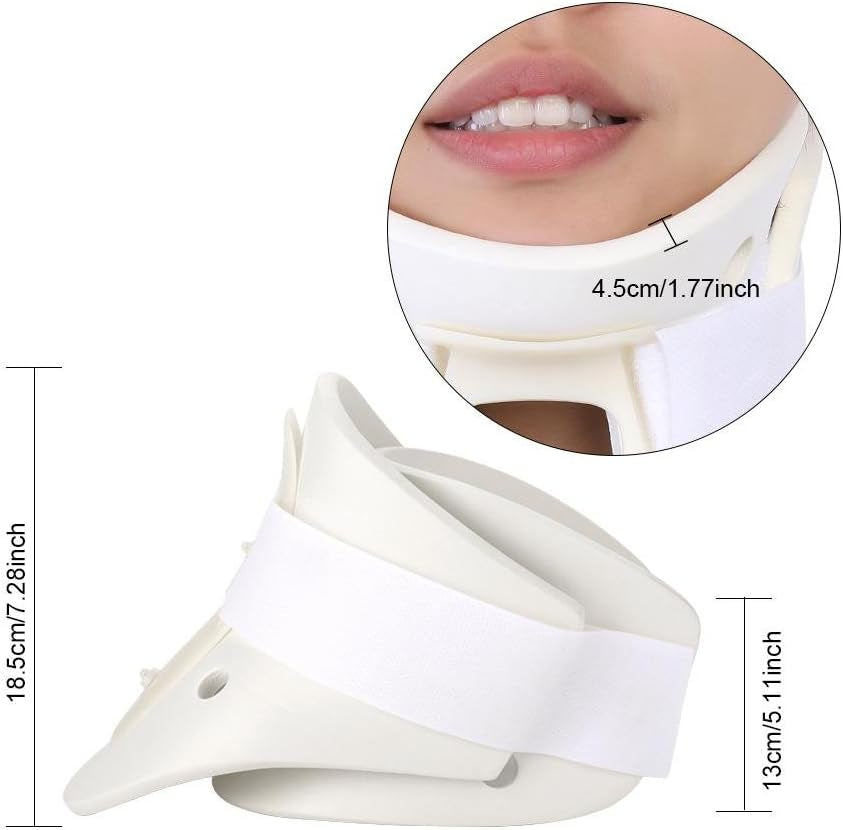 Neck Brace Collar Support Collo Regolabile Brace Di Fissaggio Spine Care Correzione Unità Fornire Sollievo per Dolori Al Collo E Parte Superiore Della Schiena(S)