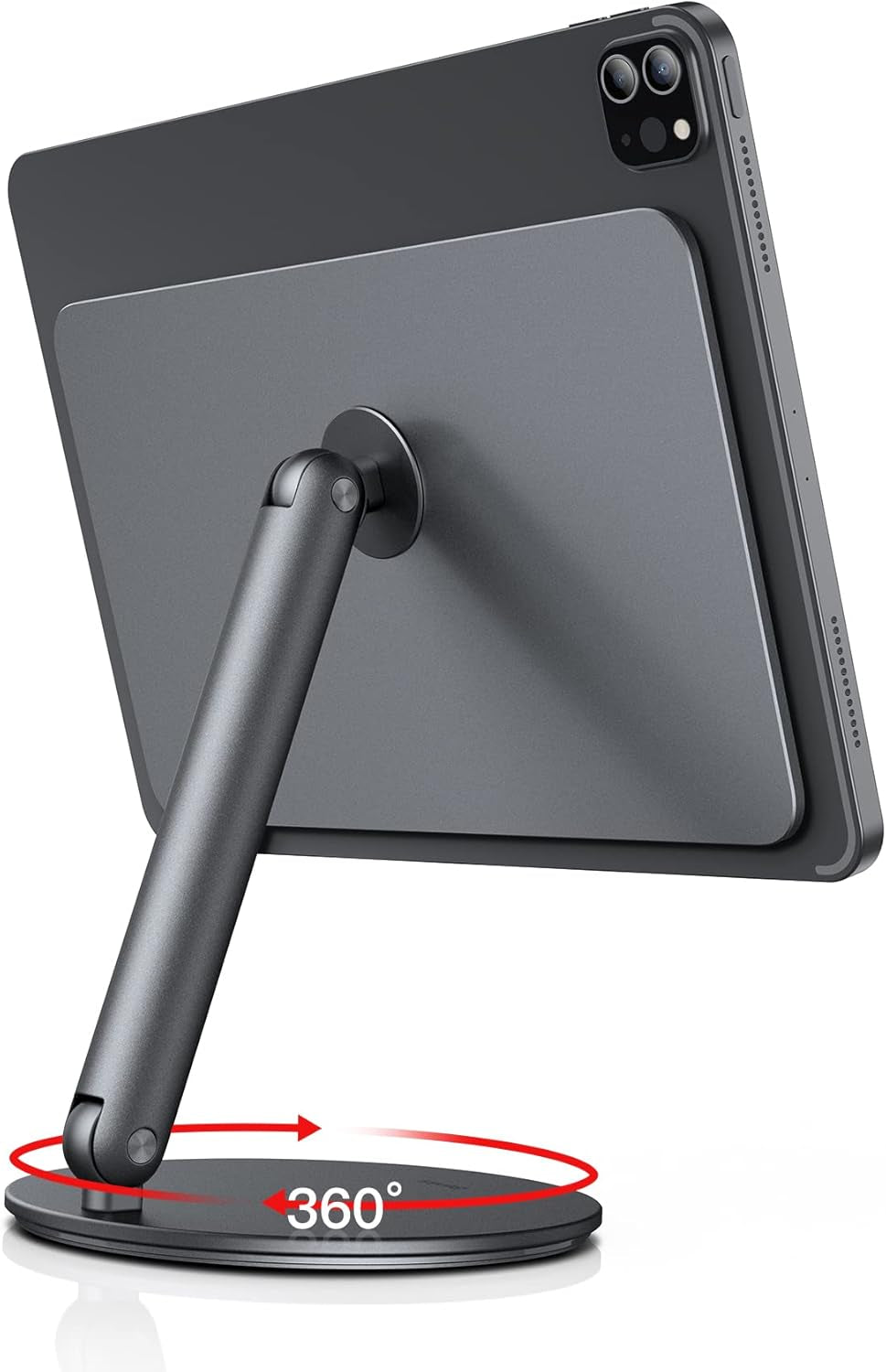 Supporto Magnetico per Ipad Air 11 Pollici M2 (2024), Base Girevole a 360° Con Suoni Meccanici, Dock per Ipad Pro 11" 1St/2Nd/3Rd/4Th, Ipad Air 4Th/5Th