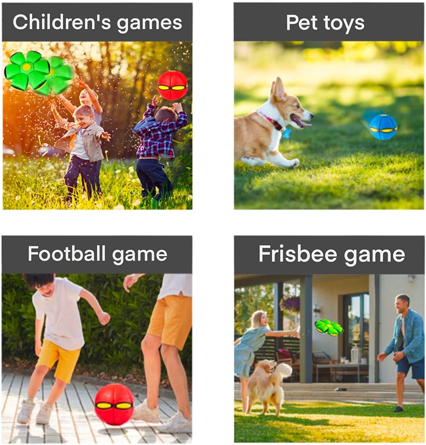 Giocattolo per Animali Domestici, Palla Da Frisbee, Piattino Volante, Palla per Cani, Palla Volante per Cani, Giocattolo per Animali Domestici, Palla Da Frisbee, Palla Volante, Giocattolo per Animali