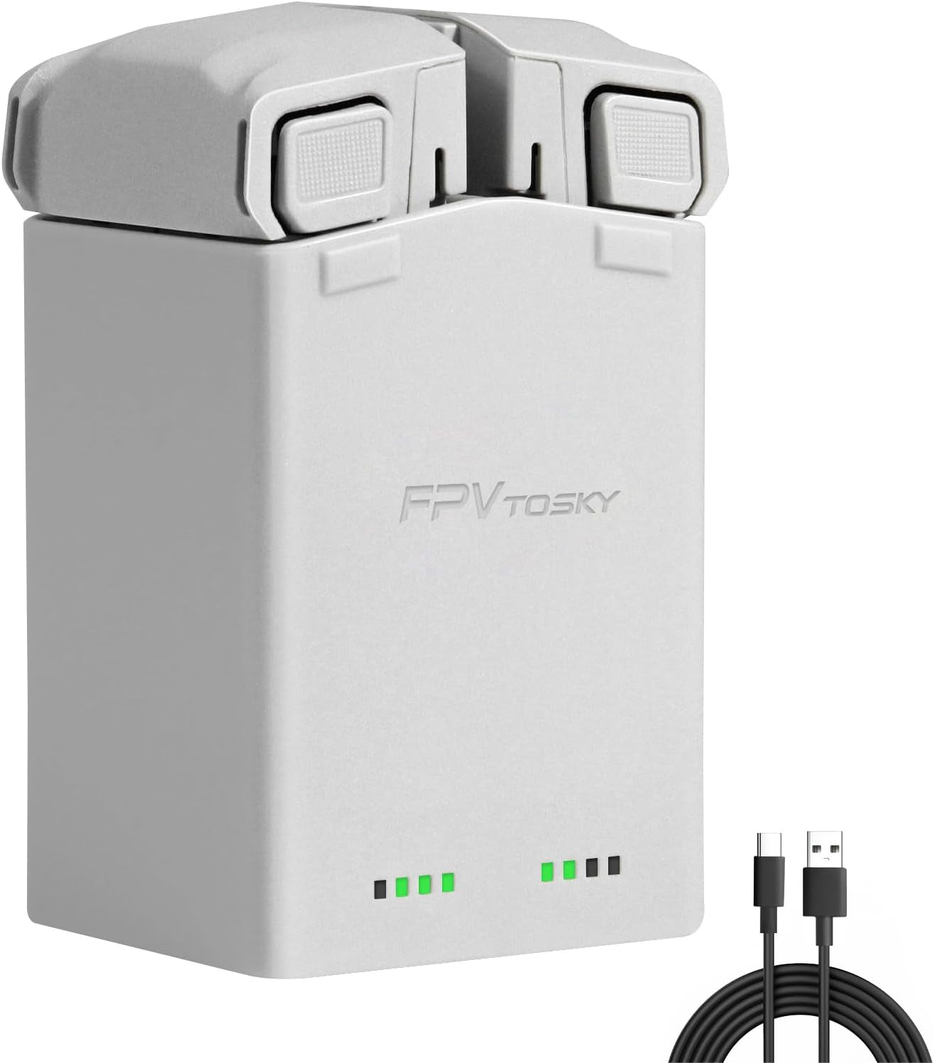 Caricabatterie per Accessori DJI Mini 4 Pro/Mini 3/Mini 3 Pro, Hub Di Ricarica Batteria DJI Mini 4 Pro/Mini 3 Pro, Stazione Di Ricarica Parallela per Batterie
