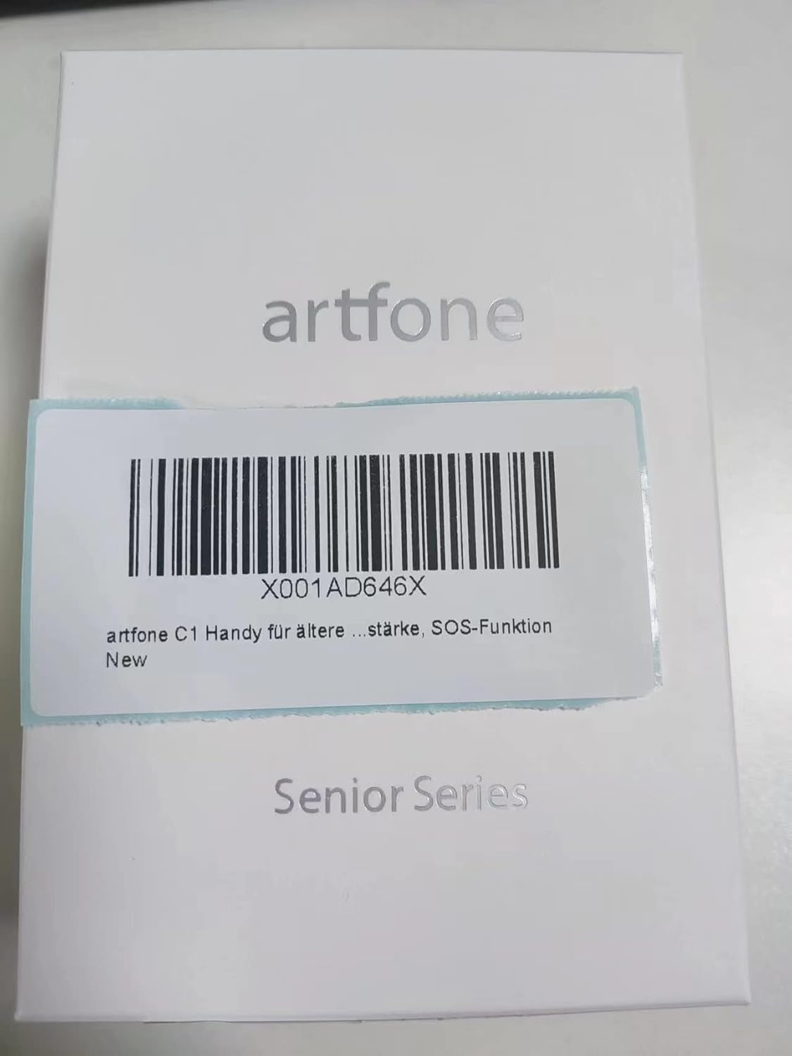 C1 Telefono Cellulare Anziani, Pulsanti Grandi, Volume Grande, Funzione Sos,Nero