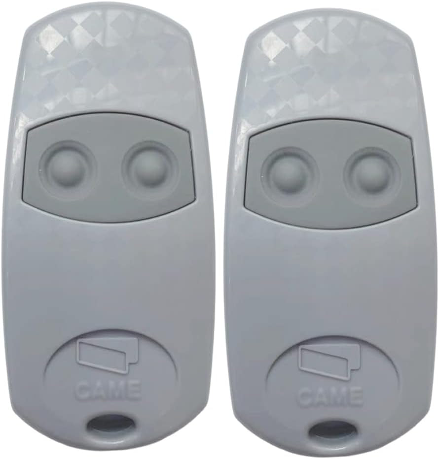 Came TOP-432EE - Trasmettitore Manuale 433,92 Mhz per Porta E Garage Compatibile Top432Na/432/432Ev/432A /432M/432S T432/CAME 432433,92 Mhz (Argento)