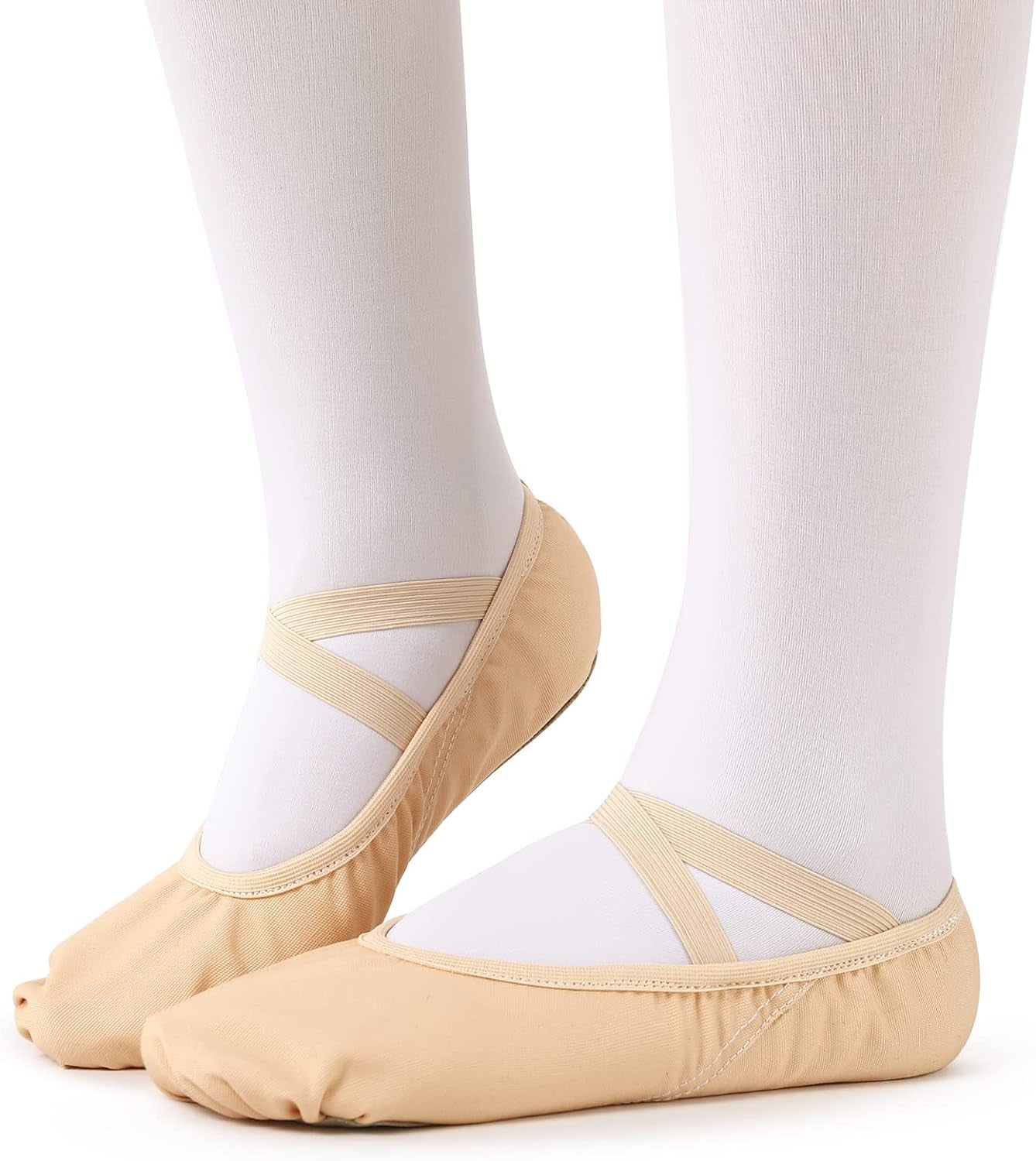 Scarpe Da Danza Classica E Moderna Antiscivolo Tela Scarpette Da Ballerina Ginnastica Ballo Pantofole per Bambina Ragazze E Donna