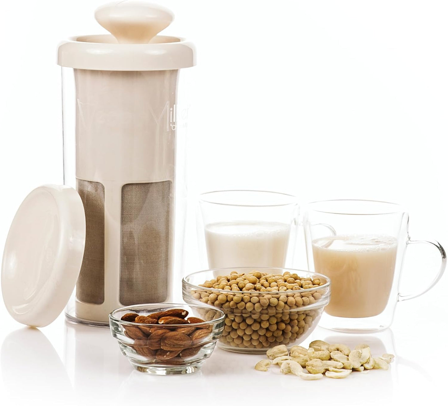 CLASSIC, Filtro Multifunzionale - Latte Vegetale Fatto in Casa, Tofu Burmese, Etc. Emulsione Massima. 1 Litro in 1 Minuto. Ricette in Ebook. Prodotto in Spagna.