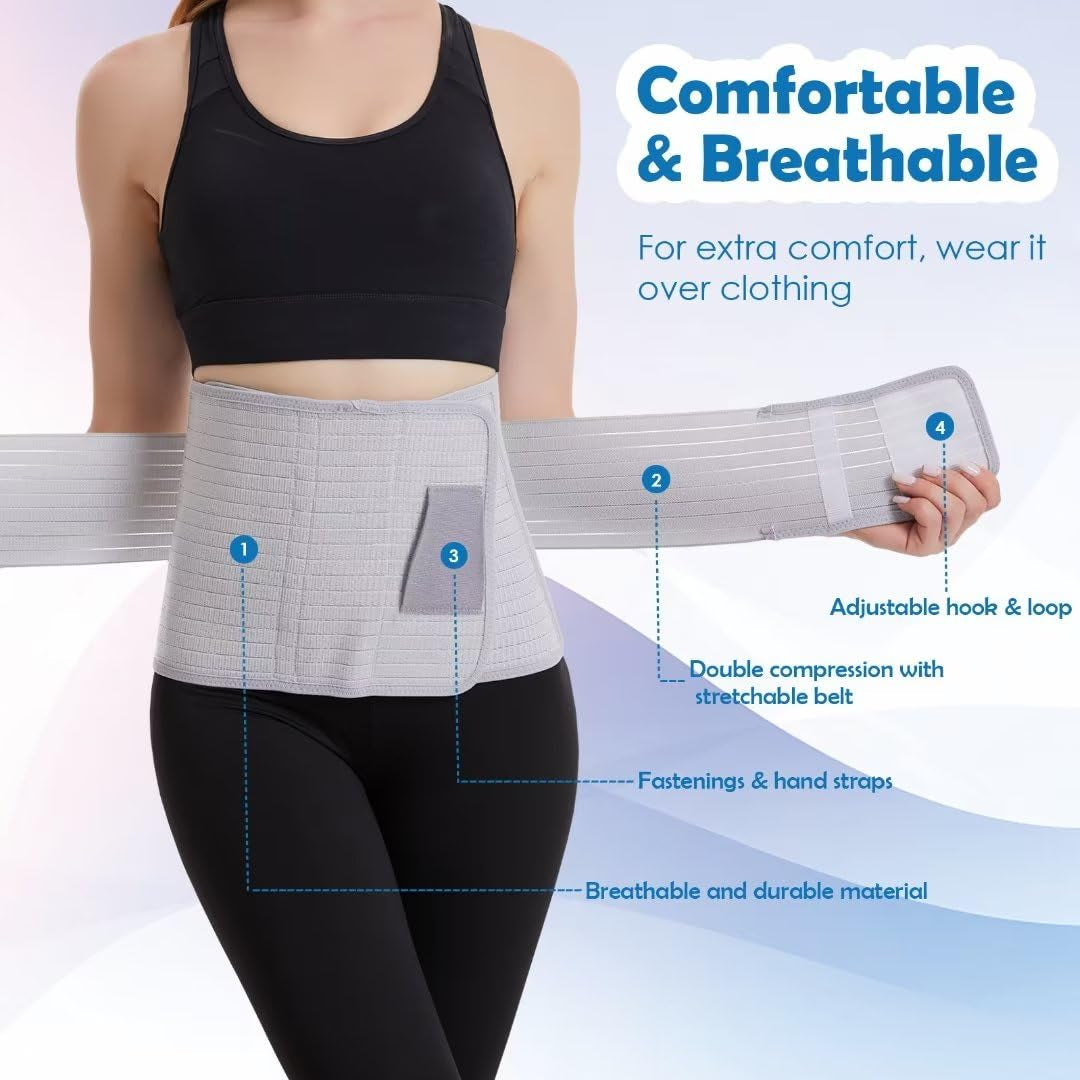 Cintura Postpartum Da Donna, Addominale Legante Post Chirurgia Belly Wrap, Sezione C Recupero Must Haves, Cintura per Cura Postnatale, Vita/Bacino Cintura per Mal Di Schiena Relief
