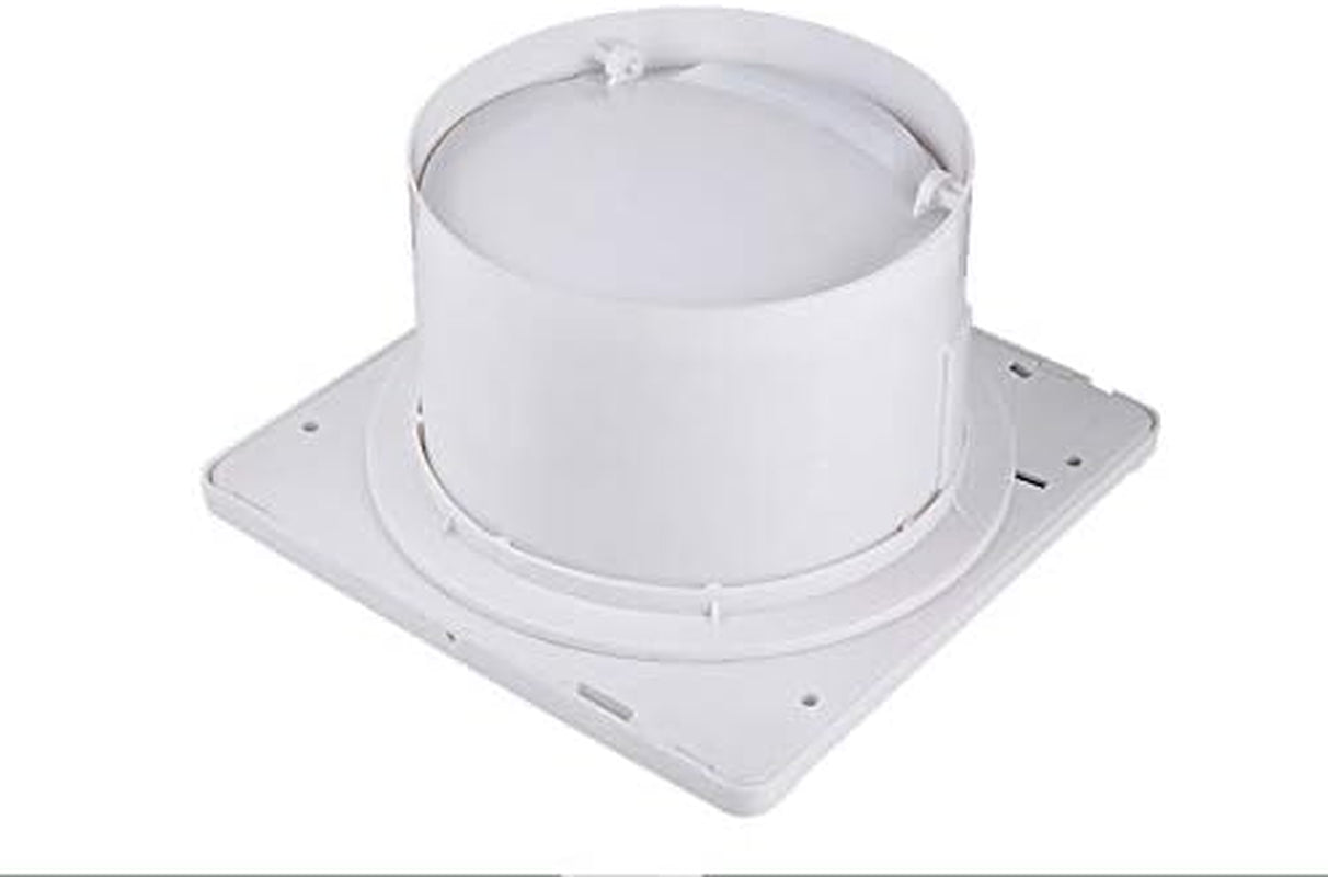 Ventilatore Aspiratore Da Bagno 15 W Aria 152 X 97 X 152 H Mm Silenzioso Con Valvola anti Zanzariera Integrata, 180 M3/H, Ideale per Bagno Cucina WC Ufficio