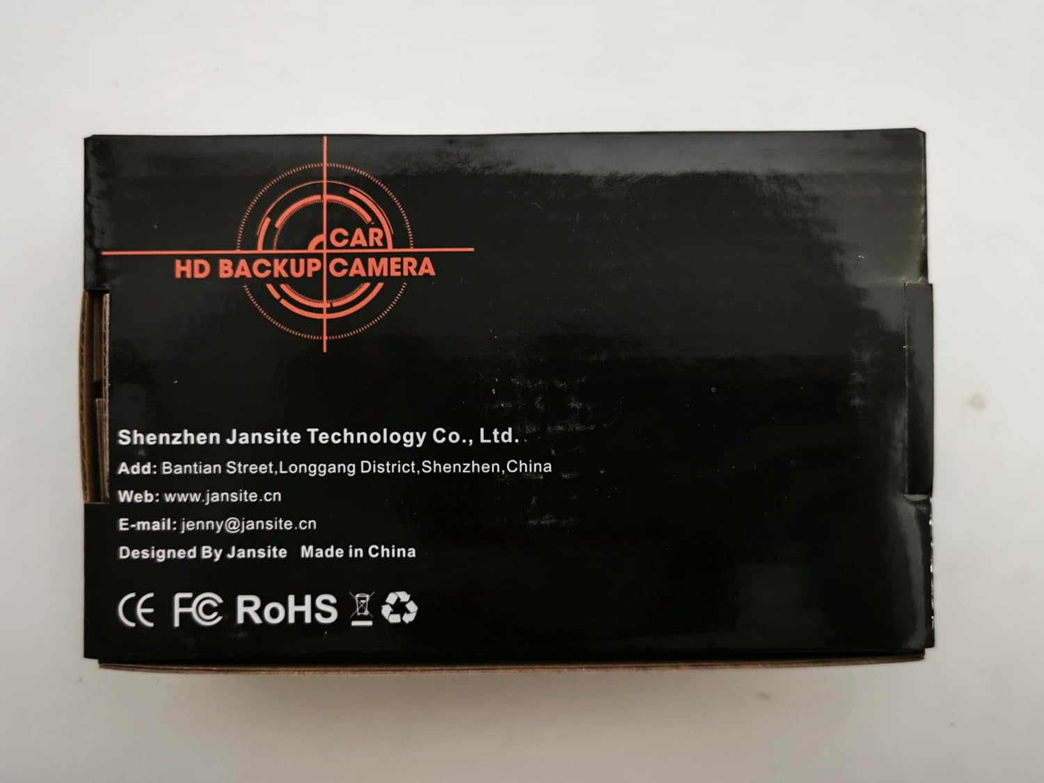 AHD 720P Retrocamera Auto 360° Regolabile Telecamera Auto Retromarcia 170° Grandangolare Visione Notturna IP69K Impermeabile Telecamera Posteriore Auto Supporto 12-24V per Auto/Camper/Suv/Van Assist