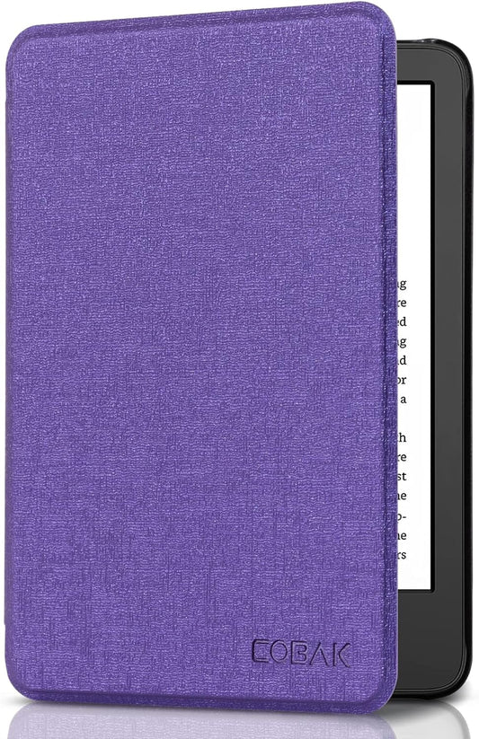 Custodia per Amazon Kindle - Compatibile Con I Dispositivi Di 11ª Generazione (Modello 2022), Cover Protettiva Sottile, Cover Con Chiusura Magnetica Auto Sveglia/Sonno Funzione, Viola