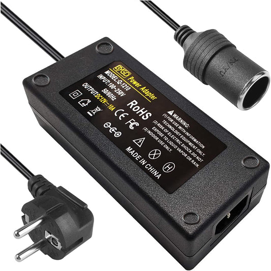 Adattatore 12 V 220 V 10 a 120 W, Adattatore 220 V 12 V Accendisigari Convertitore Presa Accendisigari Auto Adattatore Di Alimentazione Adattatore Di Alimentazione Da Sigaro a Alimentazione