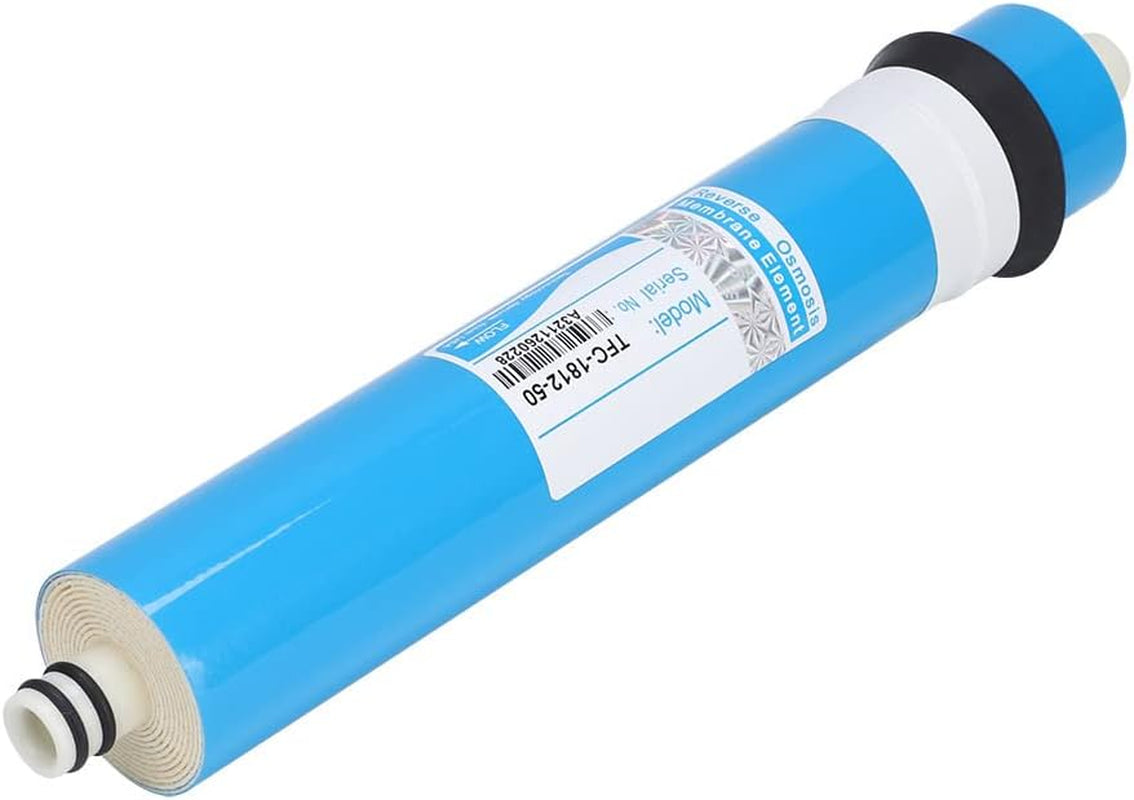 Filtro Acqua, Acuto 50 75 100 GPD Filtro a Membrana per Osmosi Inversa per Uso Domestico Filtro per Sistema Idrico a Membrana RO Blu(1812-75G)